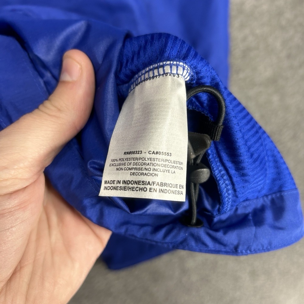 Nike On Field Bufflao Bills Sideline Coach Windbreaker Men L Blue Vented 1/4 zip - Picture 13 of 15